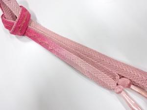 未使用品　正絹　手組帯締め